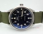 Swiss Copy IWC Portugieser Swiss 2892 Watch SS Green nylon Strap